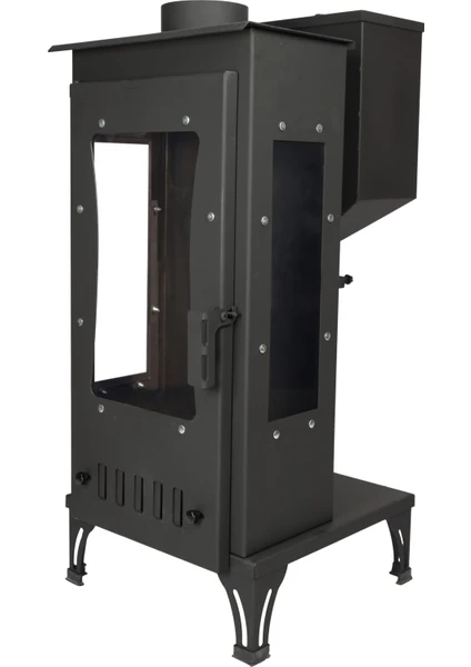 Şömine Tipi Pelet Soba Modelleri